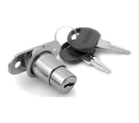 Нажимной мебельный замок MFK-TORG круглый ключ Z/M02533700 Z/M1383 