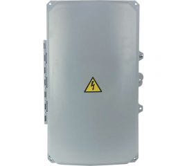 Пластиковый корпус с монтажной панелью KRZMI Solid ЩМПпл-4 глухая дверь 494x274x124 IP55 4651117991413 