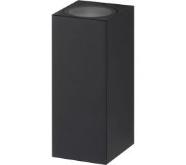 Декоративная подсветка ЭРА WL38 BK MR16/GU10 2 шт., черный, для интерьера, фасадов зданий, Б0054410 