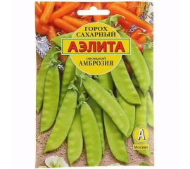 Семена Аэлита Горох овощной Амброзия Сахарный, 25 г 4601729001079 
