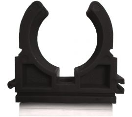 Полипропиленовое крепление-клипса с защитой от ультрафиолета Blue Ocean 32 мм, черное PPRF/PCU(B)-32 