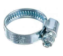 Червячный хомут Nord-Yada 16-27 мм, оцинк. сталь 904415 