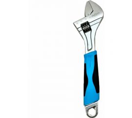 Разводной гаечный ключ Промлайн 10"" 250мм, расхождение губок 32мм, сталь cr-v, двухкомпонентные рукоятки ПЛ015020210_z022 