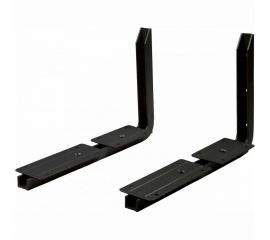 Полка СВЧ Amig 300/370x200 черная 7-300 NE 