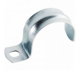 Оцинкованная скоба с одним отверстием Экопласт для трубы D35 мм, 5 шт. 43735-5 