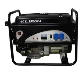 Бензиновый генератор Lifan 220В, 6/6,5 кВт, 15 л.с.7000 6GF-3 