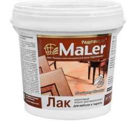Лак акриловый для мебели и паркета глянцевый Радугамалер 1 л 4650001278036 