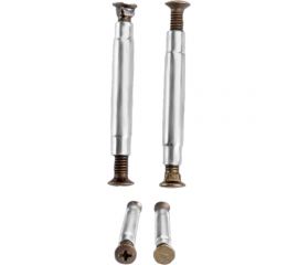 Стяжки для дверных ручек на планке MSM коричневые, 2 шт. M4 BR 