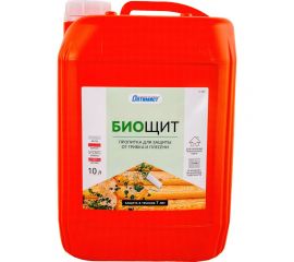 Пропитка Оптимист Биощит для защиты от грибка и плесени С401 10 л OPI010 