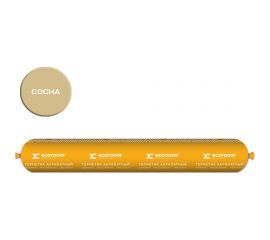 Акриловый герметик ECOROOM AS-16 для дерева, сосна, 600 мл E-Герм-7135/сосн 