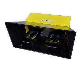 Ножной промышленный двойной переключатель педаль ПРОФМЕТСТИЛЬ (Арт. 615) 