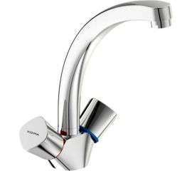 Смеситель для кухни VIDIMA Квадро двуручковый BA246AA 