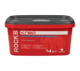 Клей для облицовки каминов ROCKS 4 кг 037 