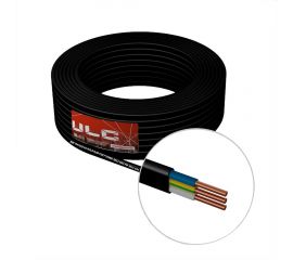 Кабель ВВГ-ПнгA-LS ULC 3х2.5 черный 5м ULС0044 