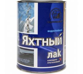 Лак яхтный глянцевый бесцветный Радугамалер 1,9 л 4650001275028 