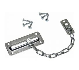 Дверная цепочка STARFIX 100 мм, белый цинк SMP-21946-1 