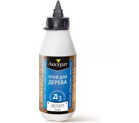 Столярный влагостойкий клей для дерева Аккурат Эксперт D3 250мл hk45519 