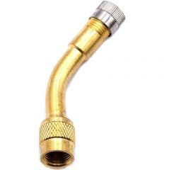 Металлический гнутый удлинитель вентиля HQ-mech 45 градусов VE36-45 УТ000001261 