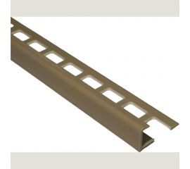 Профиль для плитки наружный DECONIKA 8 мм 2.5 м 012-G Бежевый глянец Д-Пл8-Н 012-G БЕЖ Г 