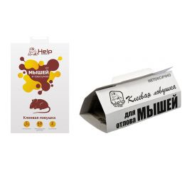 Клеевая ловушка для отлова МЫШЕЙ HELP 80260 