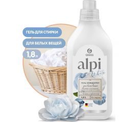 Гель для стирки Grass ALPI white gel для белых вещей, флакон 1.8 л 125733 
