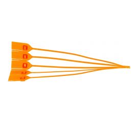 Пластиковая номерная пломба Пломба.Ру D5мм, L280мм, Цвет оранжевый 50 шт. КПП-3-0434 619323 
