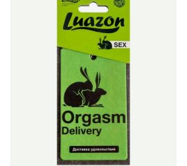 Бумажный ароматизатор LUAZON Orgasm 4901330 