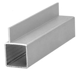 Труба квадратная с ребром АЛТЕРВИА 25x25 мм А252511Х1000 