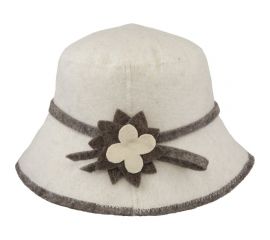 Модельная шапка Банная линия Дамская 11-014 