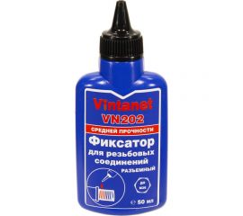 Фиксатор для резьбовых соединений, средней прочности, анаэробный VINTANET VN202 50 мл VN20250ML 