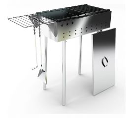 Мангал с откидными решетками GRILLUX Praktika B ВЗР 1255Б 