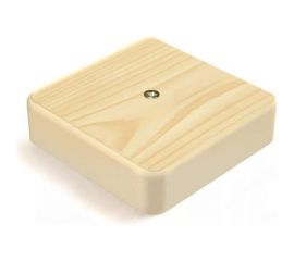 Распределительная коробка GREENEL наружного монтажа 75х75х28мм СОСНА GE41215-11 