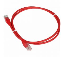 Патч-корд RJ45 - RJ45, 4 пары, UTP, категория 5е, 0.15 м, красный, TWT-45-45-0.15-RD 