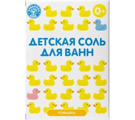 Детская соль для ванн Бацькина баня Банные уточки Ромашка 450 г 23030 