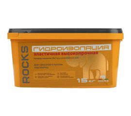 Гидроизоляция акриловая однокомпонентная ROCKS 15 кг 030 