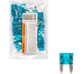 Предохранители Airline Мини 15 A, в пакете, 50 шт. AFU-M-15 