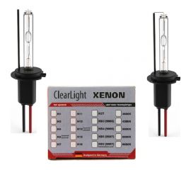 Комплект ксеноновых ламп Clearlight H7, 6000 K, 2 шт. LDL 00H 760-0LL 