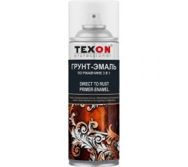 Грунт-эмаль по ржавчине Texon (RAL 7042 серый; аэрозоль; 520 мл) ТХ185085 