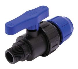 Разъемный шаровой кран ПНД TEBO CN-TB 25x3/4" нар. резьба 017032302 