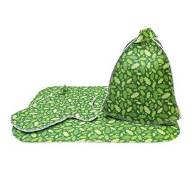 Набор для бани из трех предметов Бацькина баня печать Дубок 10421 