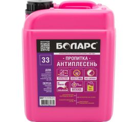 Грунт-пропитка БОЛАРС Антиплесень 33 5 кг 00000042437 