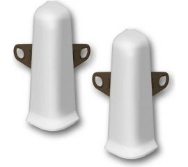 Наружный угол для плинтуса DECONIKA (70 мм; 002 Светло-серый; 2 шт.) Д-П70-Нк-Ф2 002 СВТ СЕР 