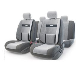 Авточехлы AUTOPROFI COM-1105 D.GY/L.GY 