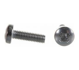 Винт с полукруглой головкой ВИРТУОЗ крестообразный шлиц, 3x10 мм, DIN 7985, нержавеющая сталь А2, 10 шт. 37453 