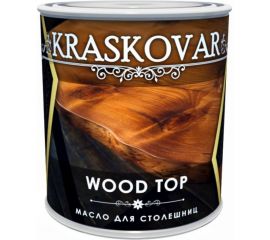 Масло для столешниц Kraskovar Wood Top белый 0,75 л 1374 