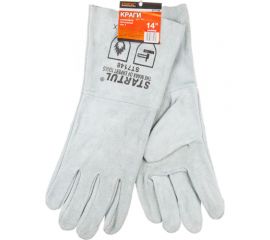 Спилковые пятипалые краги STARTUL тип 1, размер №14 ST7148 