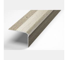 Порог угловой алюминиевый (54х41.8 мм; 0.9 м; декоративный; дуб беленый) Лука УТ000000681 
