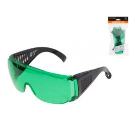Защитные открытые очки STARTUL О-12 зеленые ST7220-12 