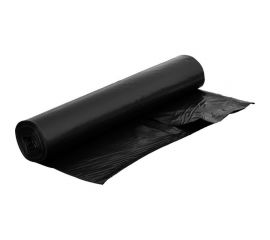 Мешки для мусора черные (5 шт; 280 л; 105 мкм; ПВД; 90x140 см) ООО Комус 839691 