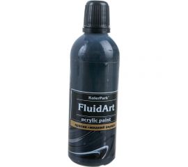 Краска декоративная Palizh Koler Park Fluid Art жидкий акрил черная 80 мл 8 КР.301-0,08 11607039 